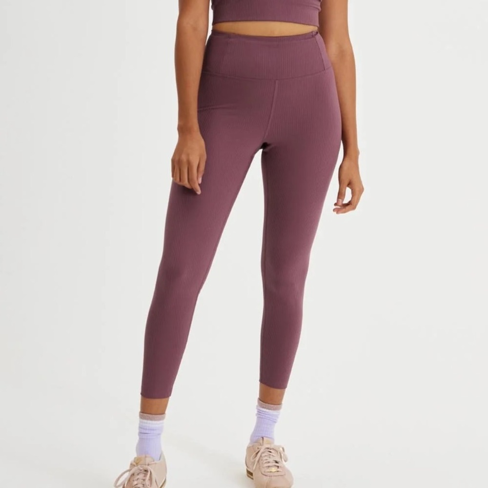 Girlfriend Collective Goji RIB High-Rise Legging